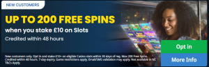 Betfred casino Bonuses